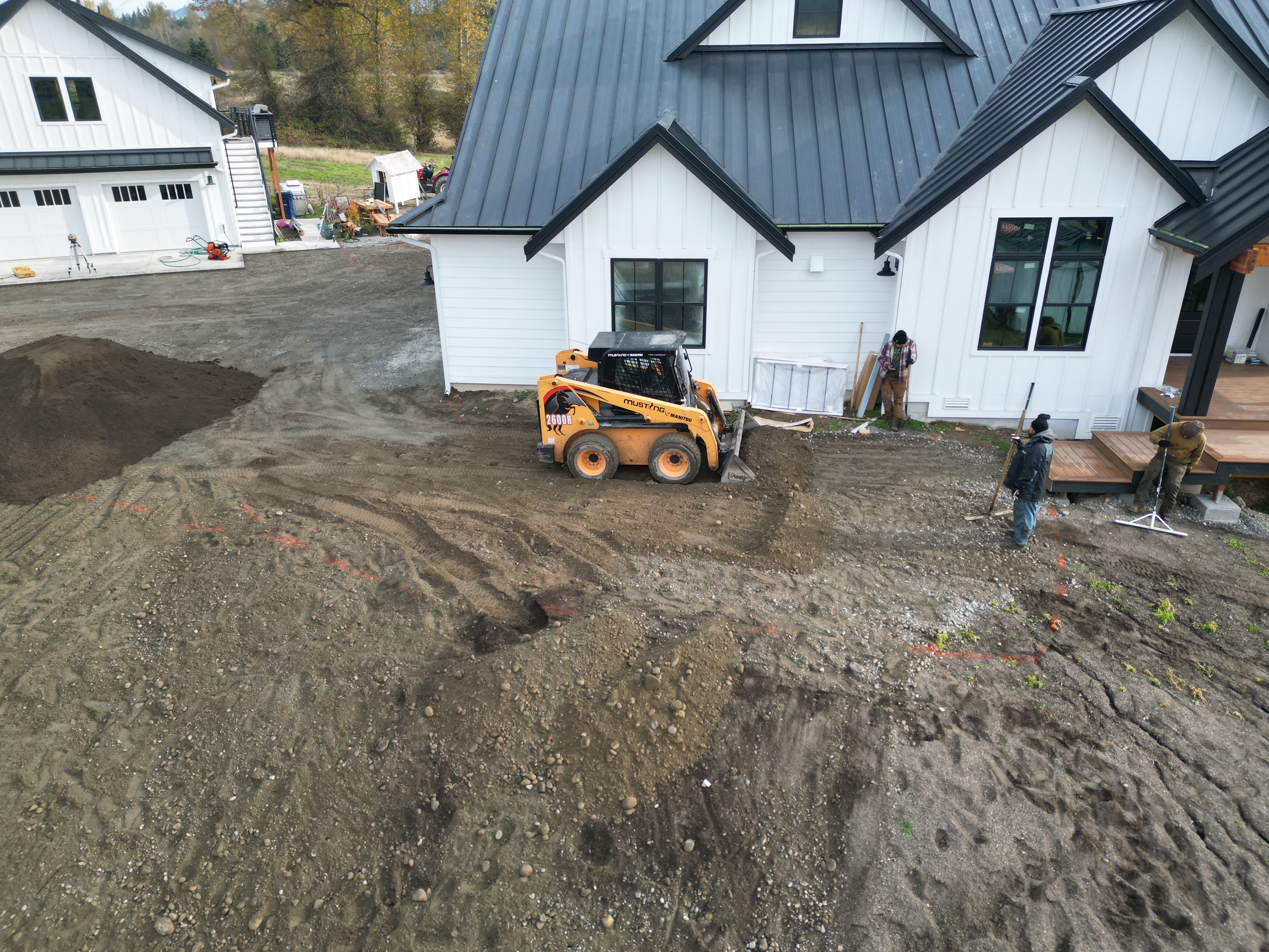 Grading and site preparation for paving projects